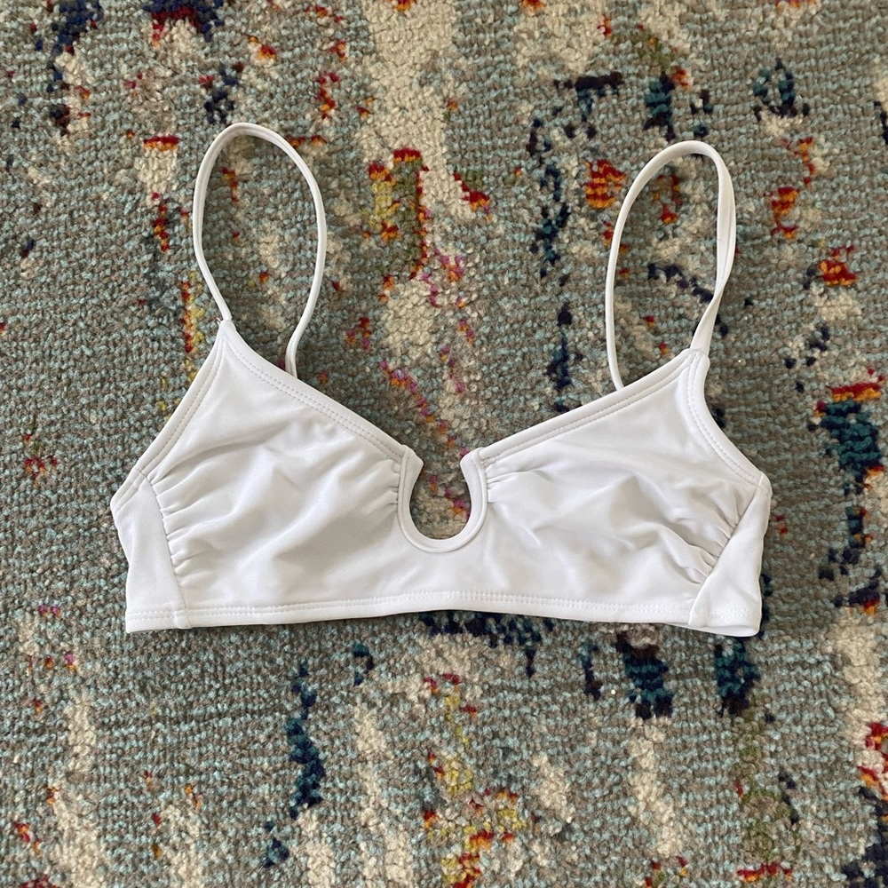 Xhilaration White Bikini Top